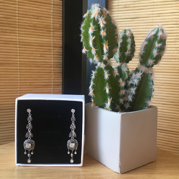 Chandelier Crystal Earrings - Picture 2 of 5